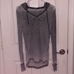 grey long sleeve